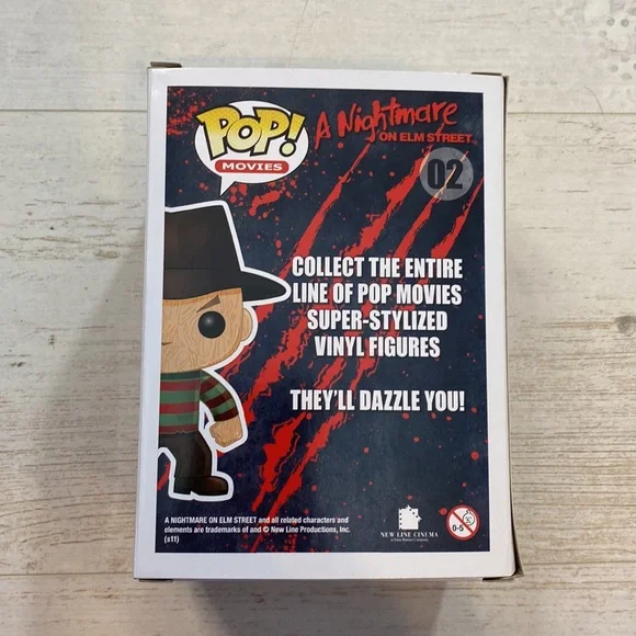 Funko Pop Freddy Krueger #02 A Nightmare On Elm Street Figure - Picture 5 of 9